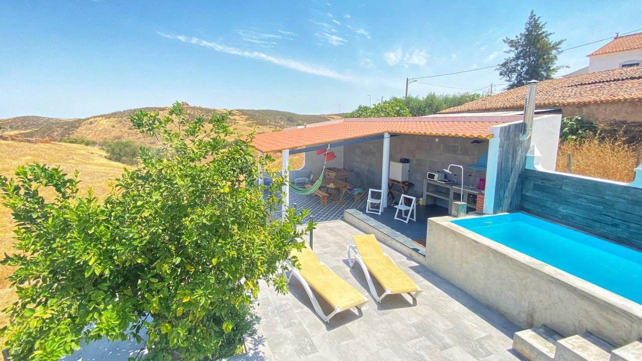Casa Dos Chocalhos-Piscina-Perto Praia Fluvial-Vista Incrivel E Sossego Mértola Eksteriør billede