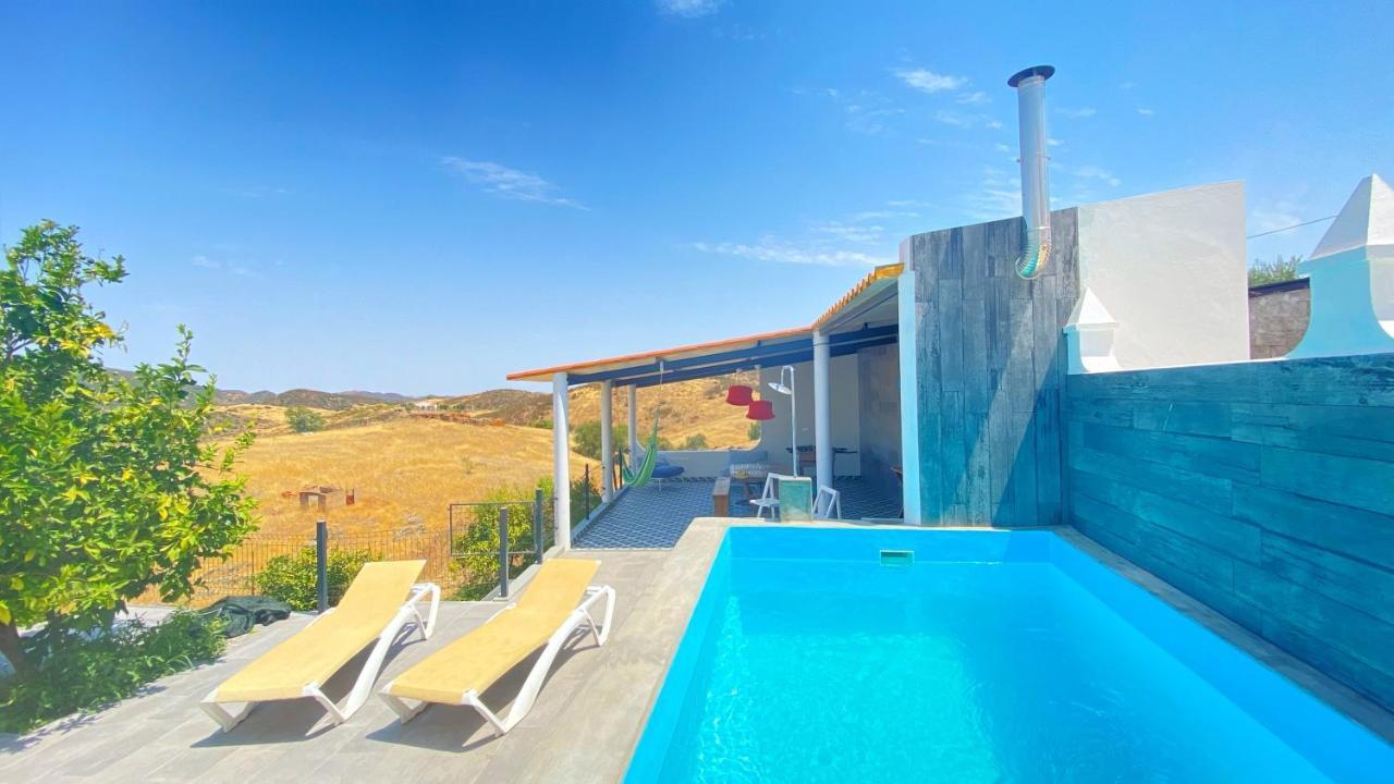 Casa Dos Chocalhos-Piscina-Perto Praia Fluvial-Vista Incrivel E Sossego Mértola Eksteriør billede